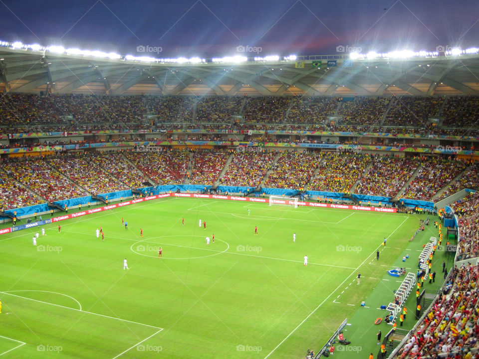 World Cup in rio . USA vs Portugal 