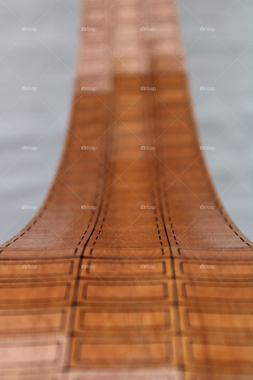 Beautiful hand made wooden tie