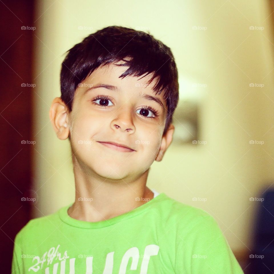 My youngest brother Hamza