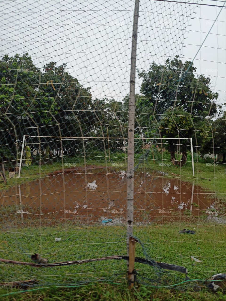 Simple Football Yard At The Village