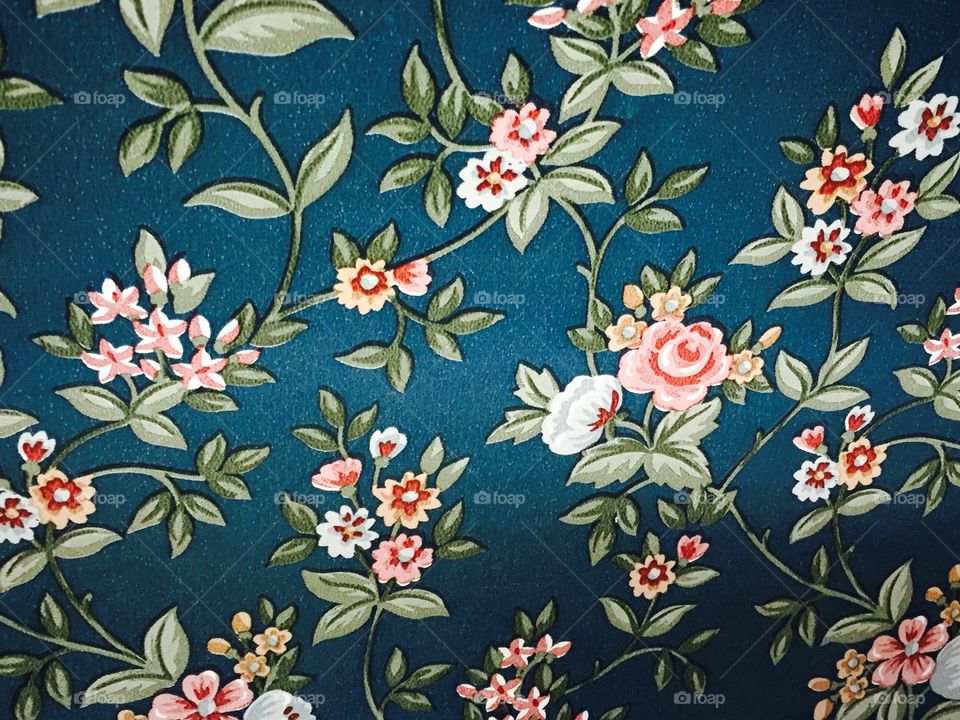 Flower, Pattern, Seamless, Wallpaper, Textile