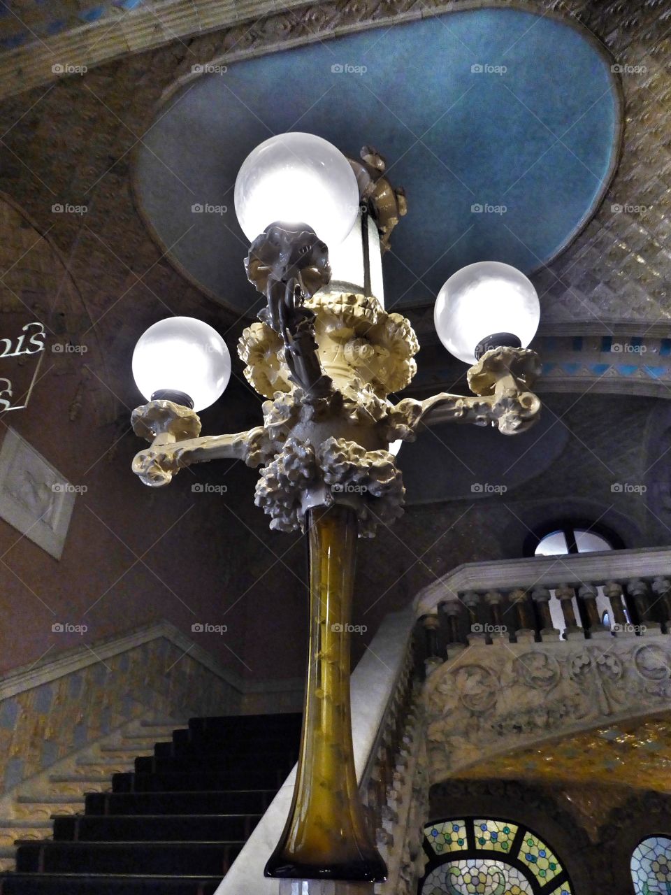 Lamp, Old, Church, Art, Decoration