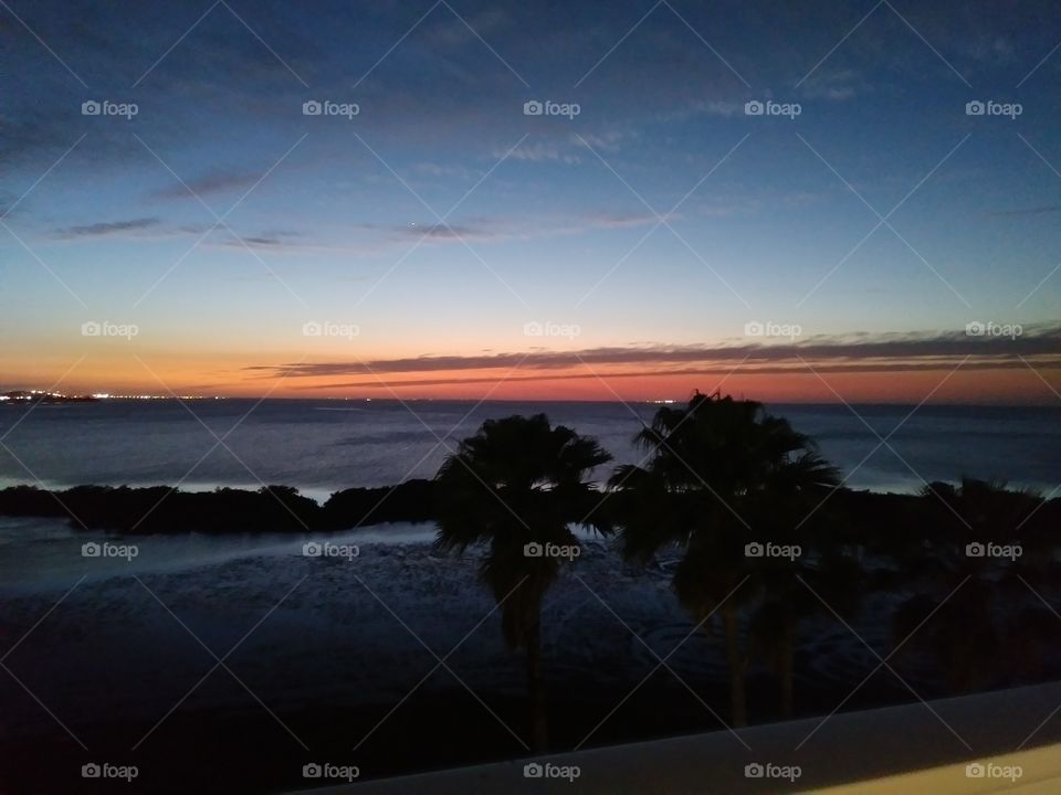 South Padre Island Texas Beach Sunset