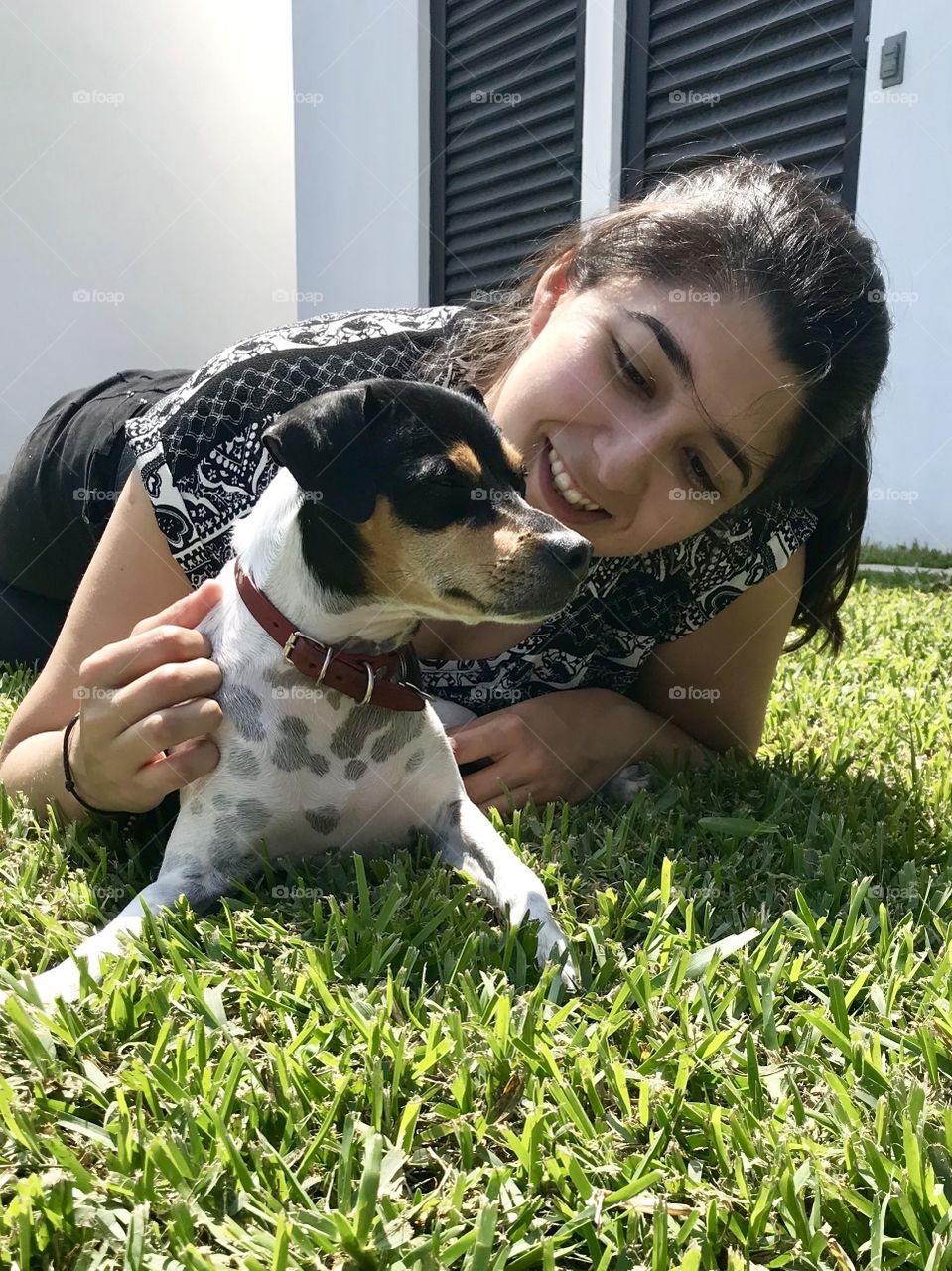 Compartir momentos con mi mascota, disfrutando la naturaleza , nos hace felices!