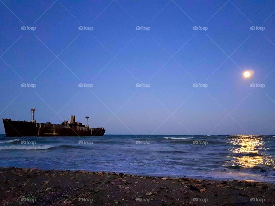 Costinesti, in the evening