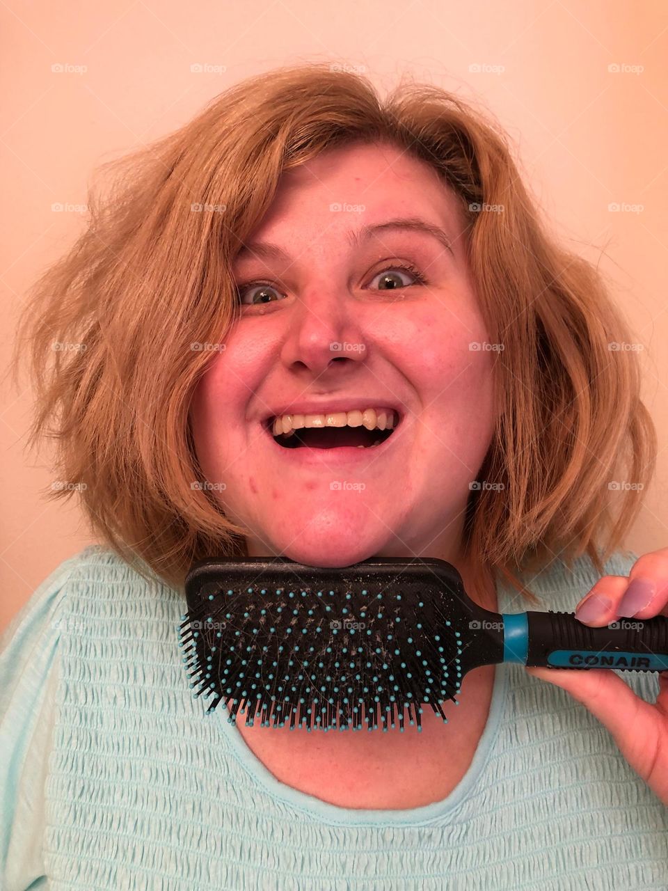 Just wait until I use my favorite hair brush!