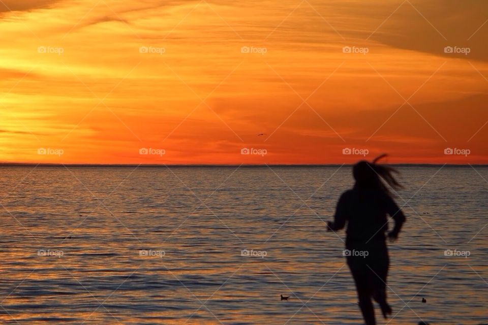 Girl on the beach