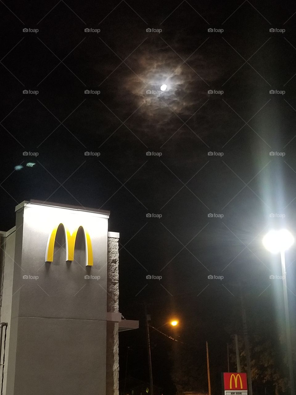 McDonalds at night