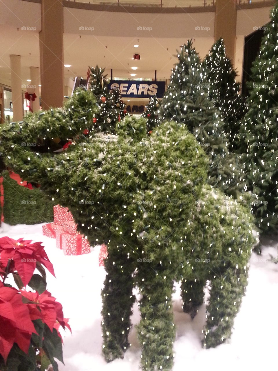 Christmas elephant. mgv