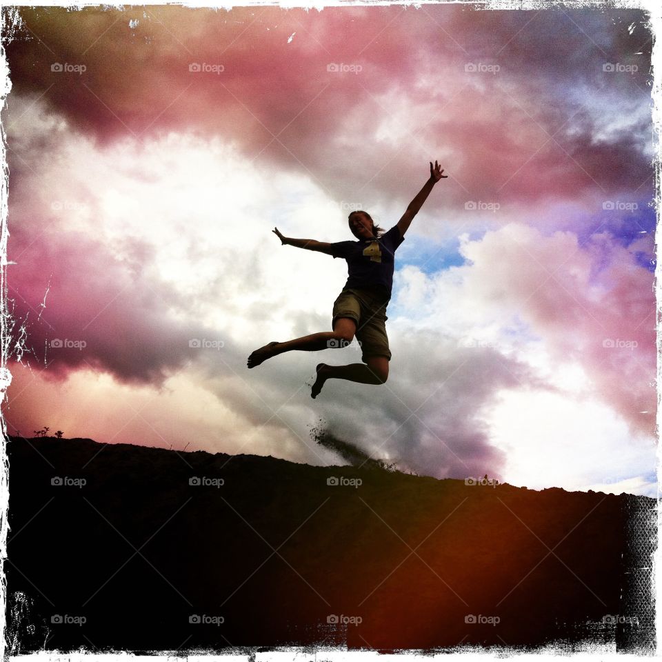 Cliff Jumper single. Jumping the sand dunes at Jim Creek. Palmer, AK