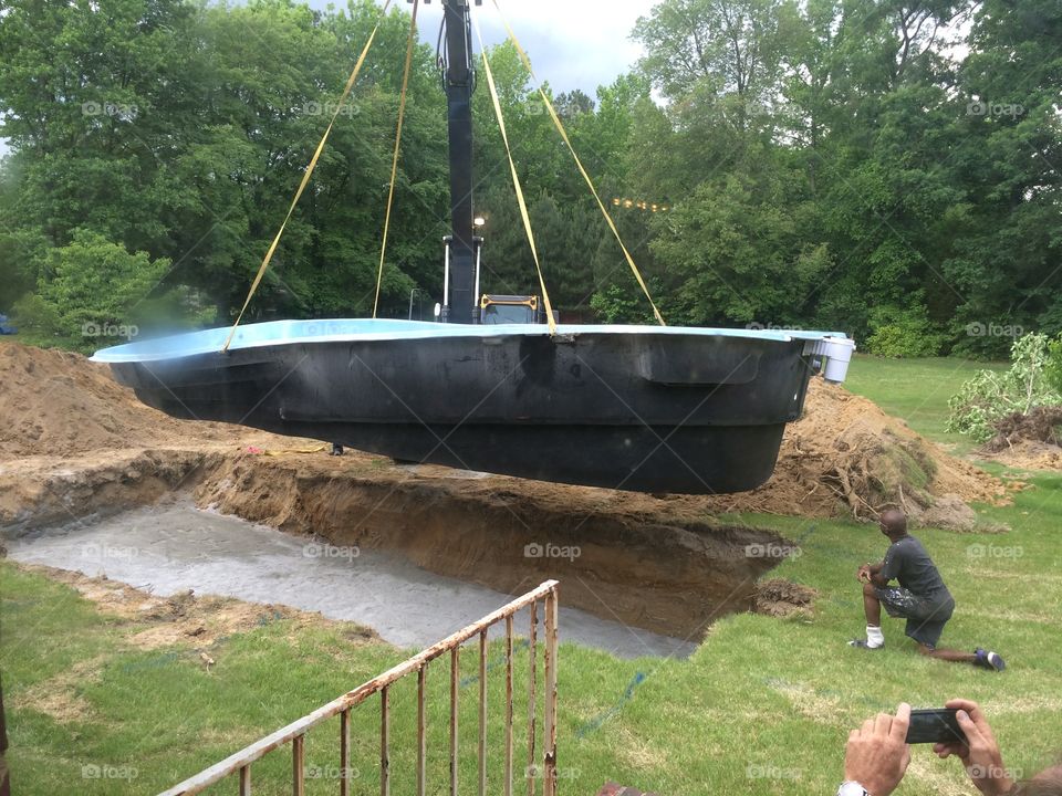 Pool install