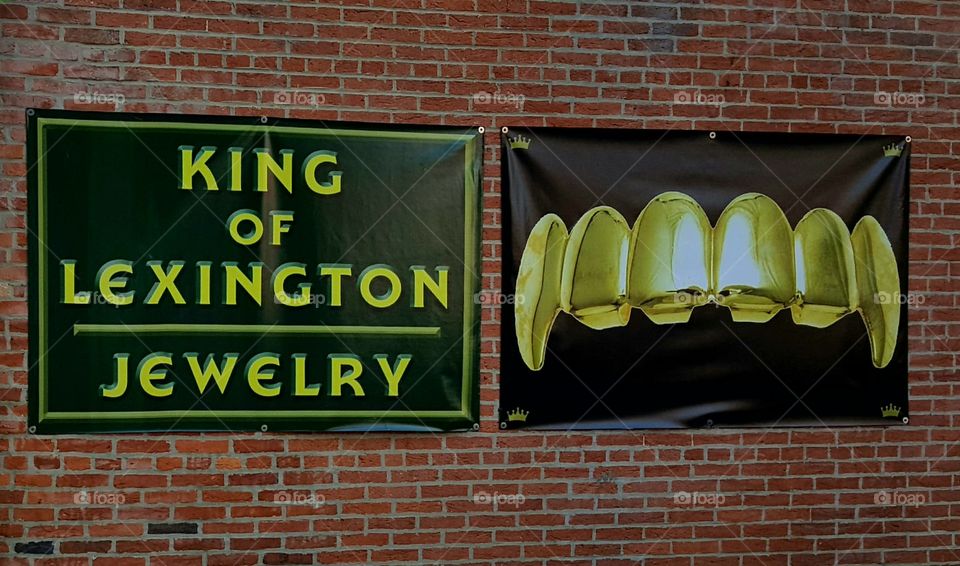 Gold Grill, Kink of Lexington  Jewelry