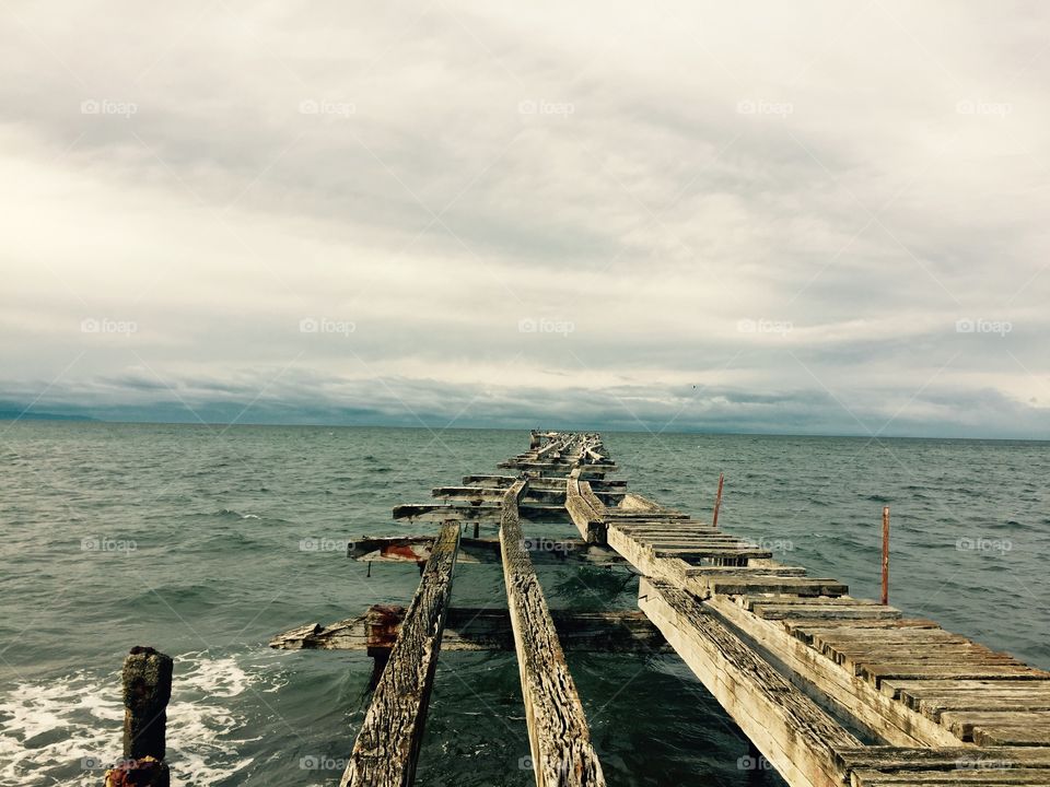 Jetty in Chile
