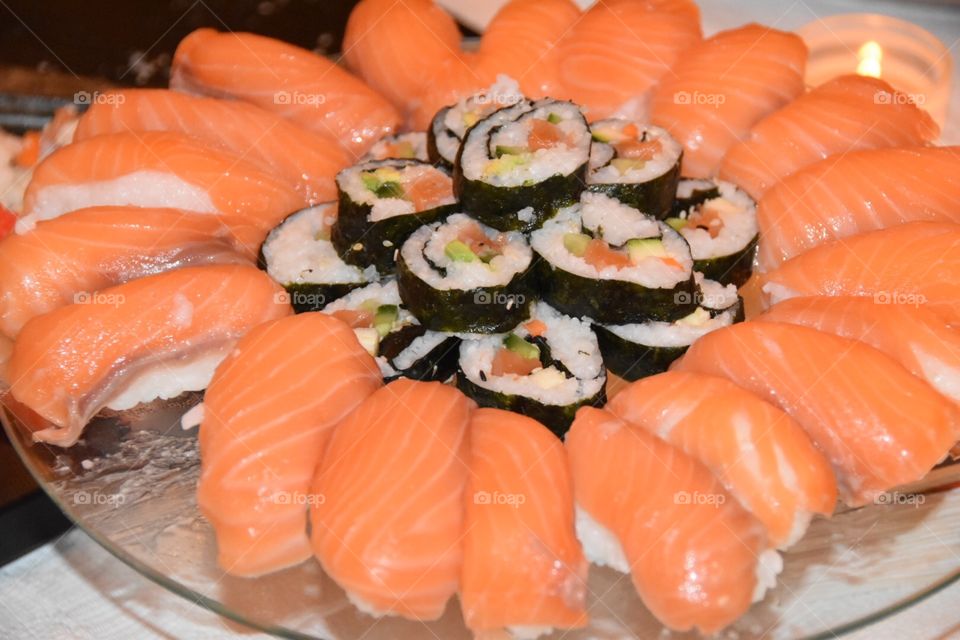 Home made sushi