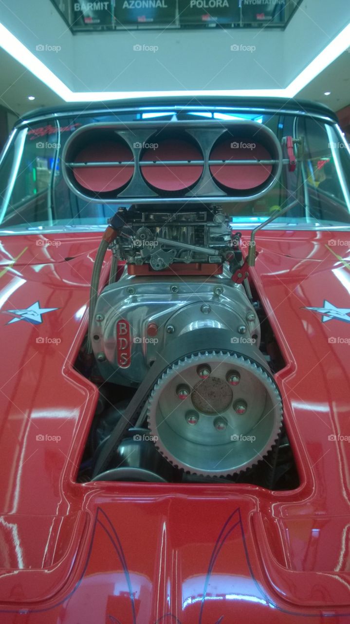 mustang engine big V8