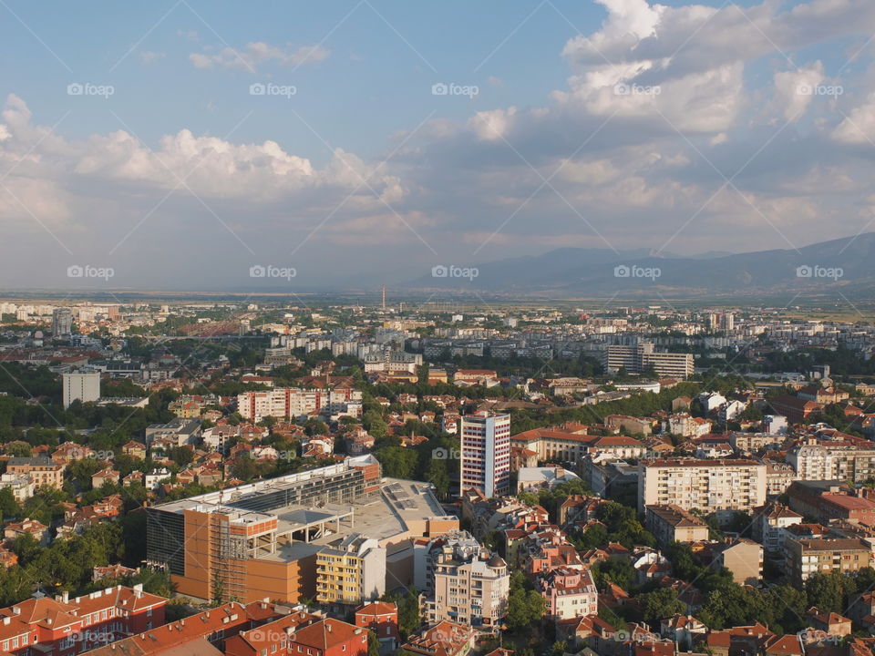 Plovdiv cityscape