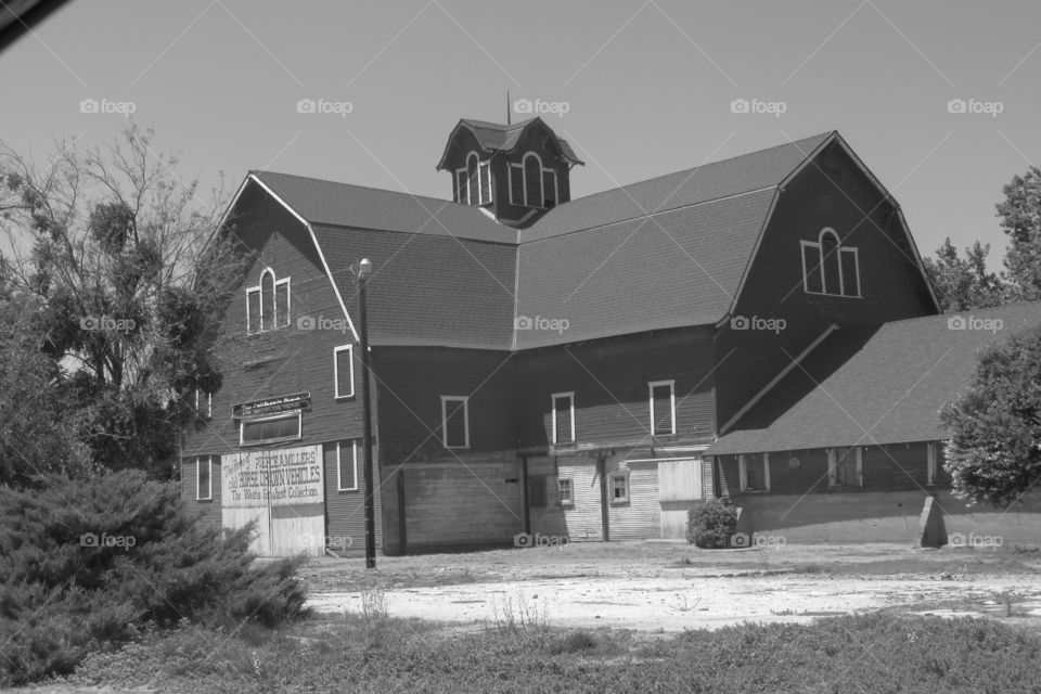 Old Barn that houses carriages.