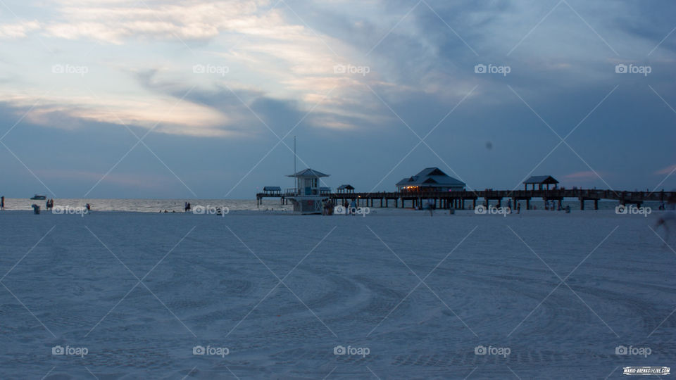 Sunset At Pier 60