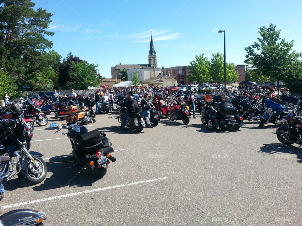 motorcycle charity ride!