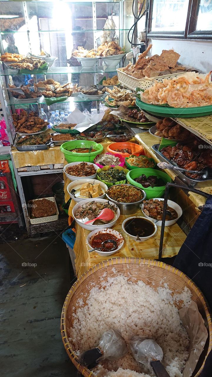 Mini Resto Menu Serving Typical Indonesian Cuisine