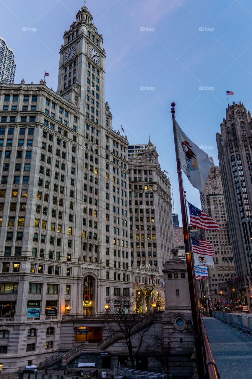 Water Tower Place dawn