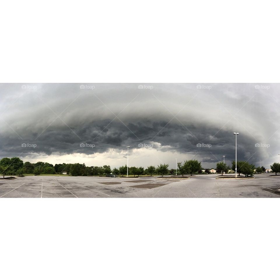 Stormy clouds