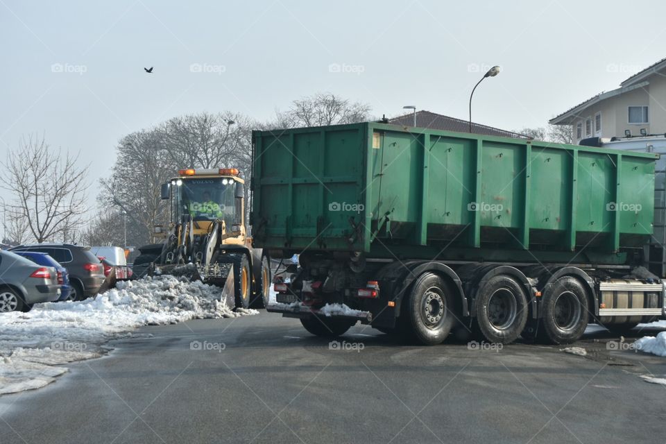 Vehicle, Transportation System, Container, Truck, Calamity