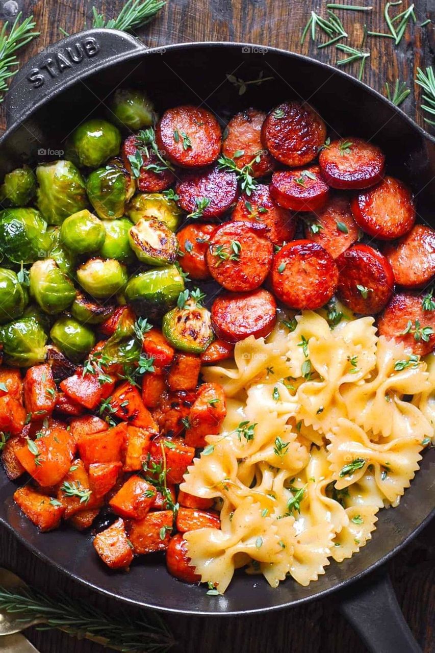Beautiful colors of food 