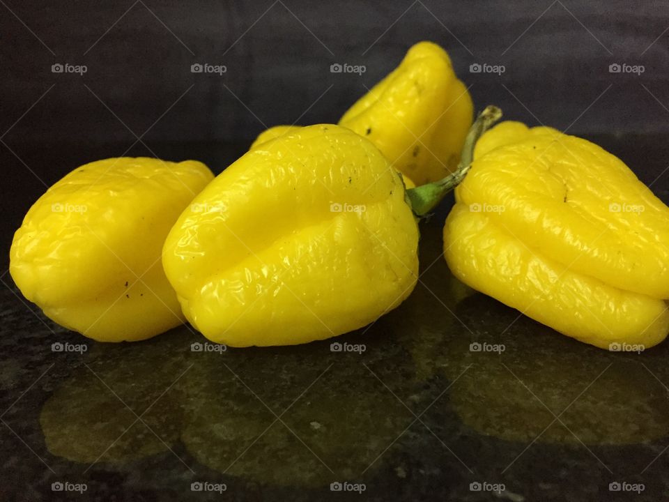 Yellow capsicum 