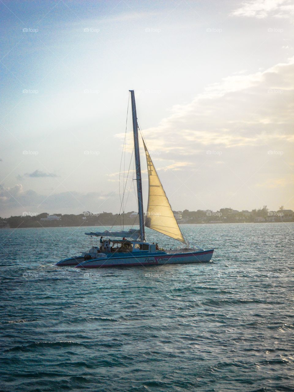 Sailing in the Bahamas
