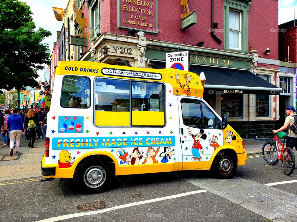 london icecream truck