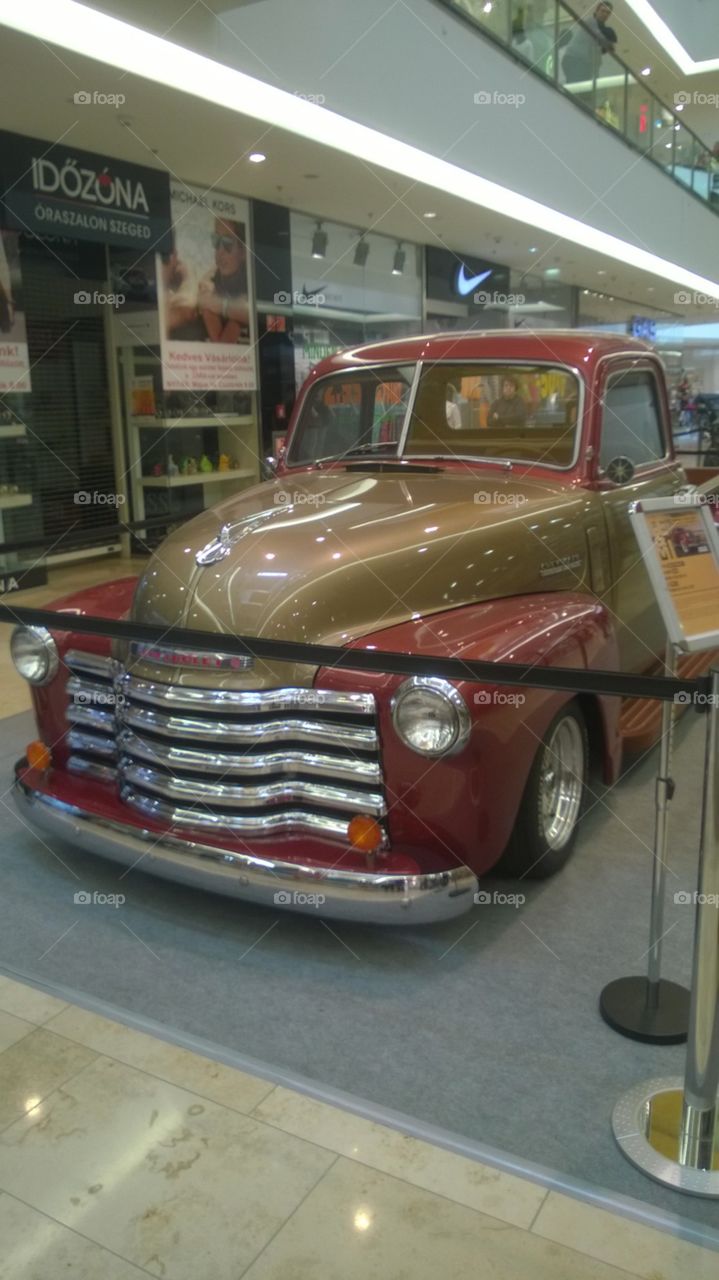 oldtimer car on auto festival