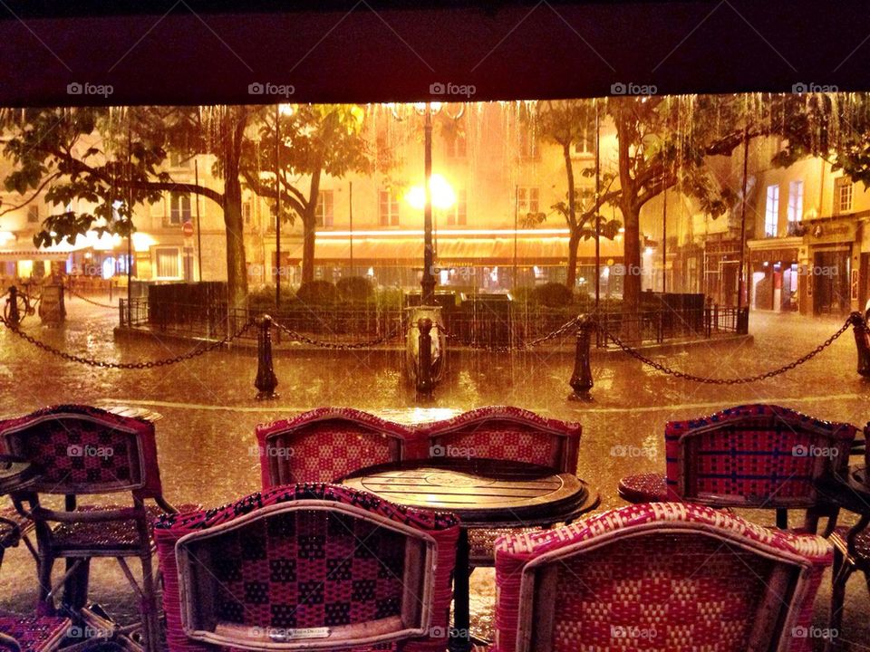 Rain in Paris 