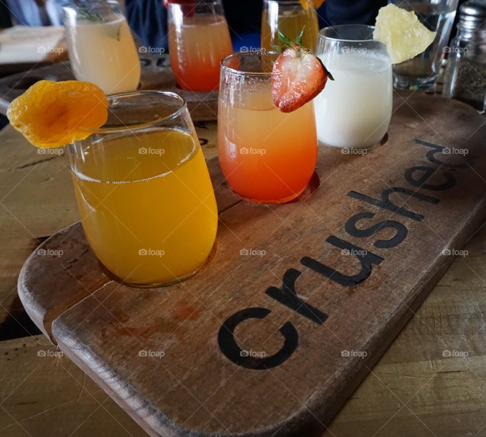 Mimosas sampler! 