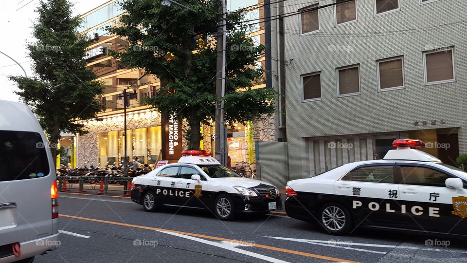 JAPAN TOKYO Patrol car
