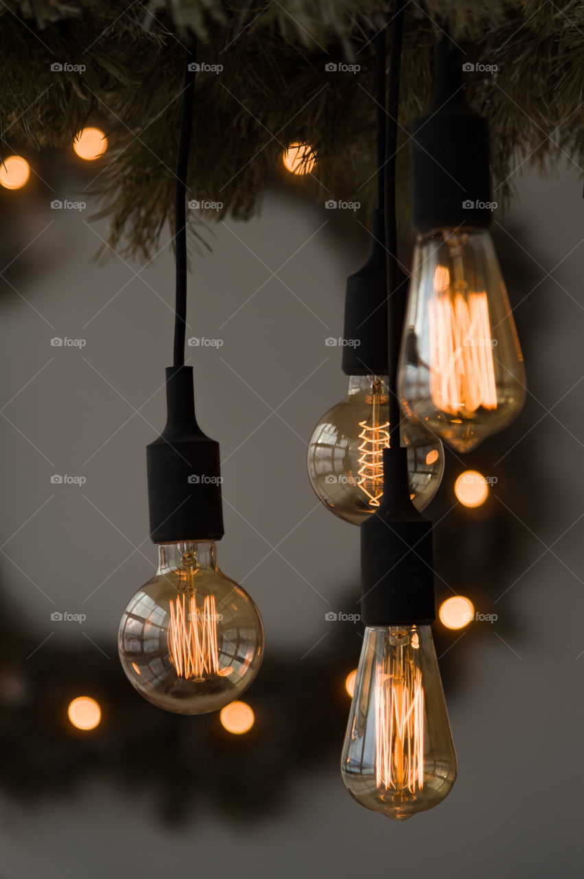 LED lights, Christmas holiday decoration
