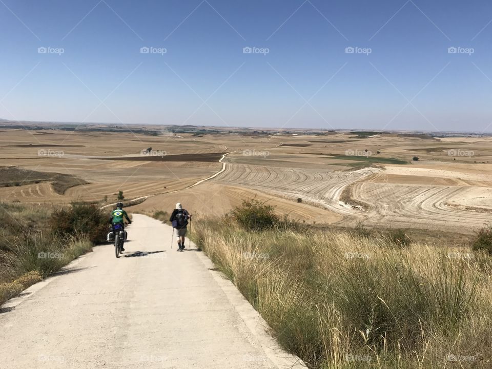 Caminho de Santiago de Compostela.