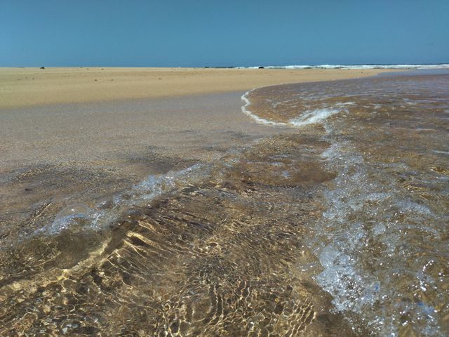 Water and beach