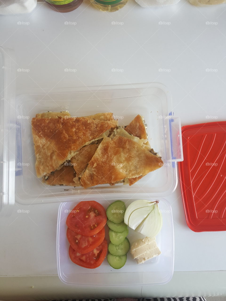 delicios lunch in work