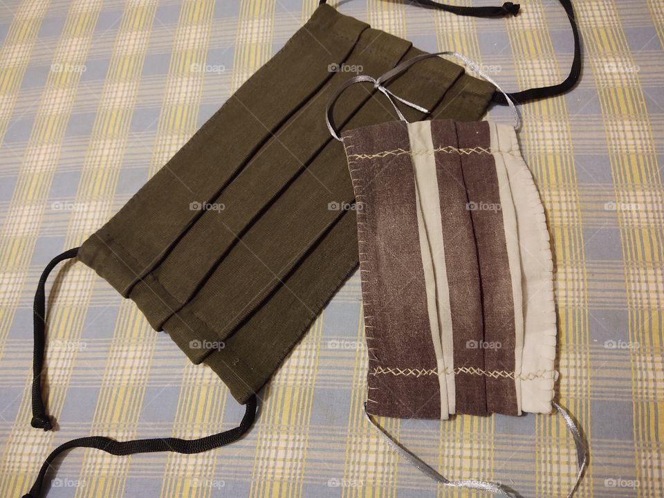 Hand made face protect mask