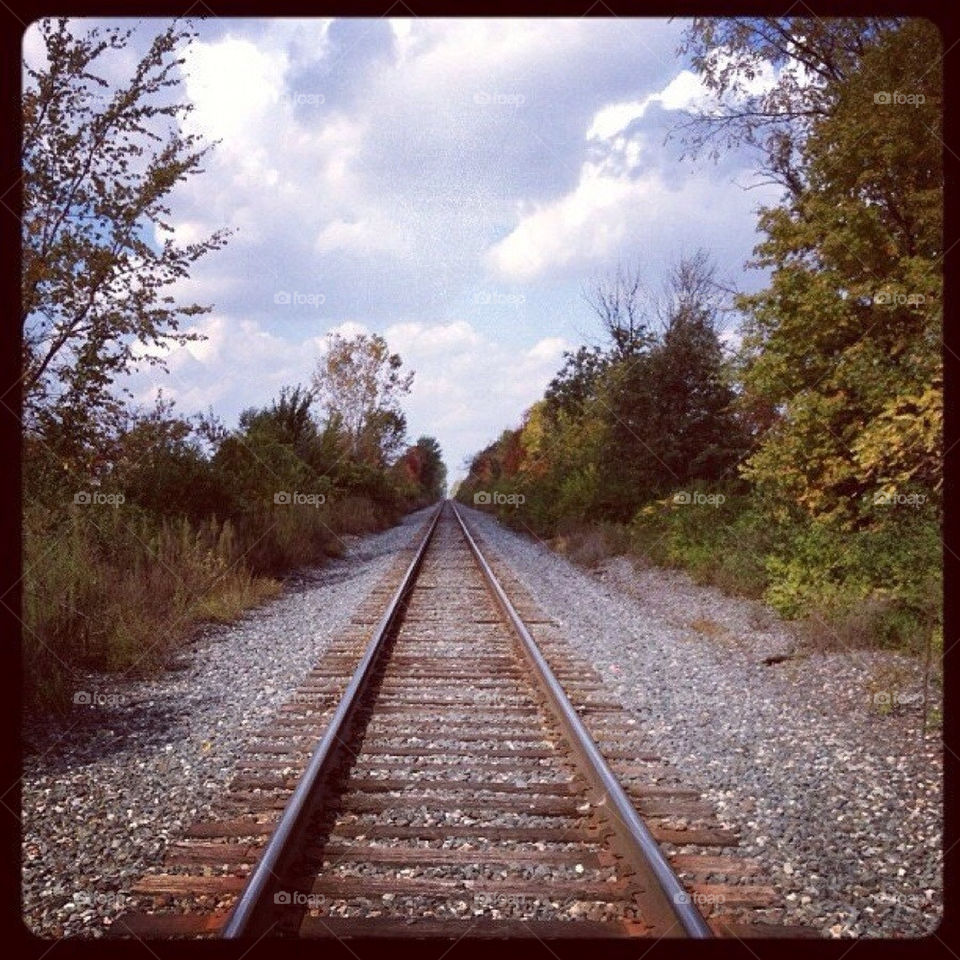 Railroad tracks