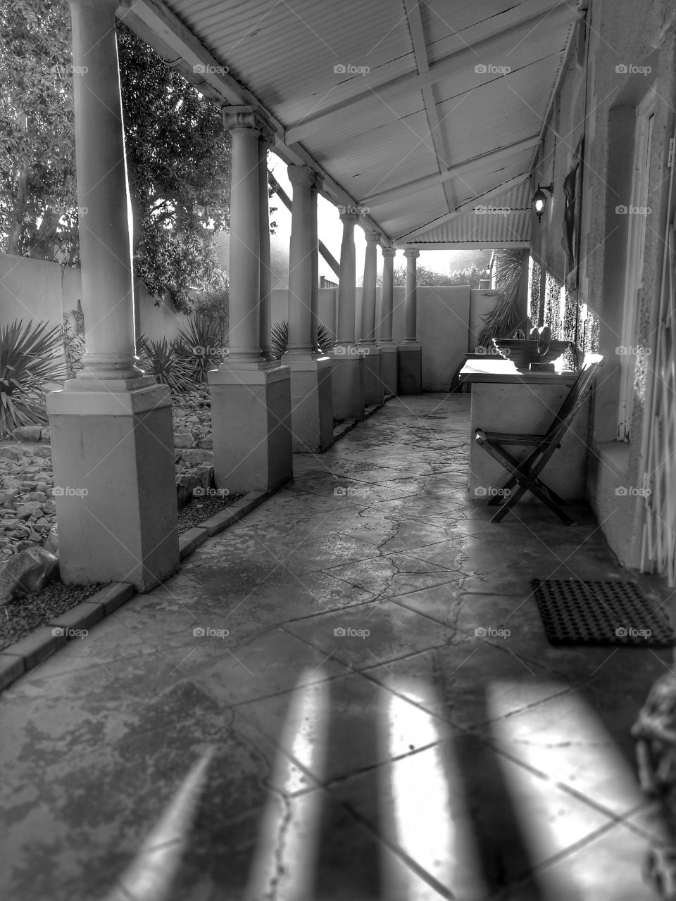 An old farmstyle house in Smithfield, South Africa.