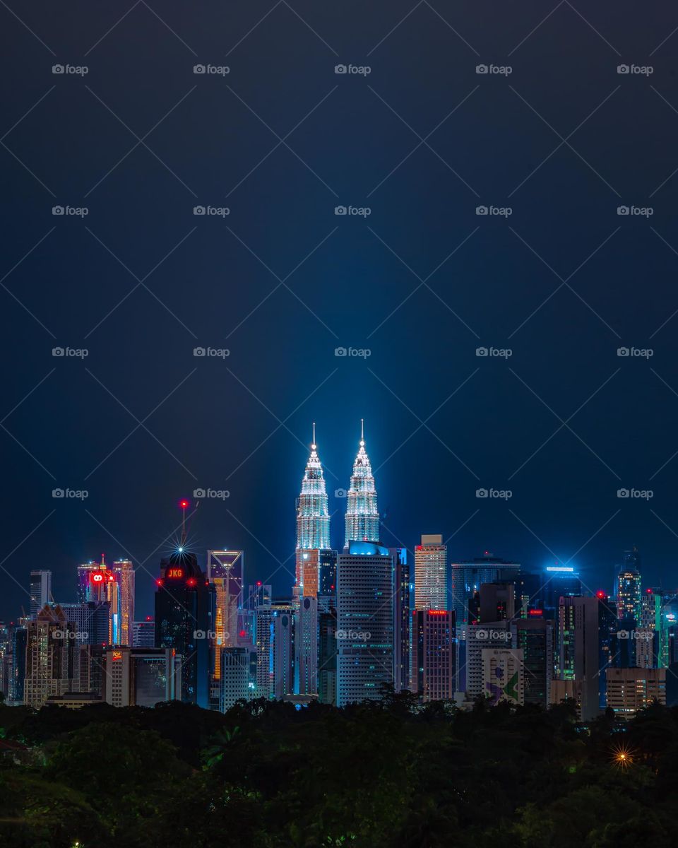 The city view of Kuala Lumpur,Malaysia
