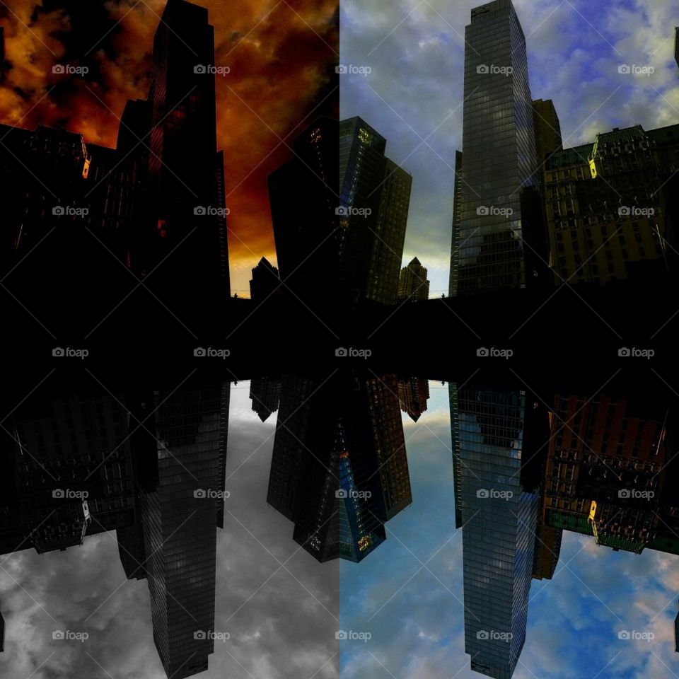 New York City - July 2017 - Summer at Twilight - Taken on Android Phone - Galaxy S7