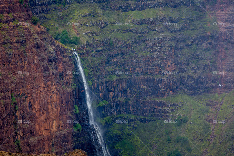 Kauai waterfall 