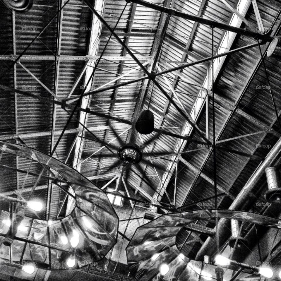 Fairfield, CT. Restaurant ceiling 