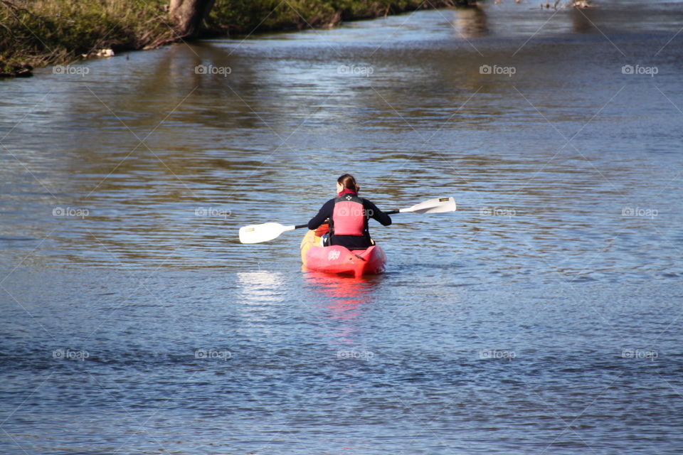 Lone Kayak 