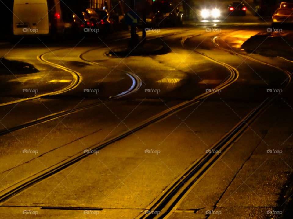 Tram track