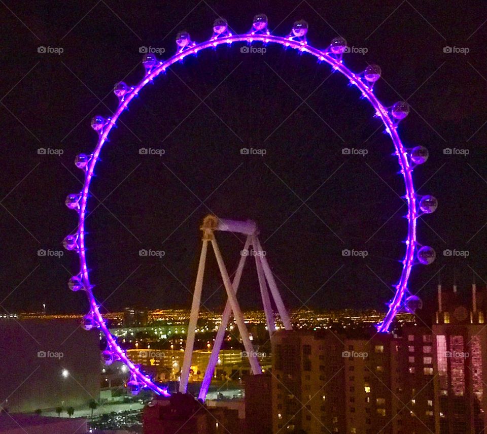 Vegas wheel