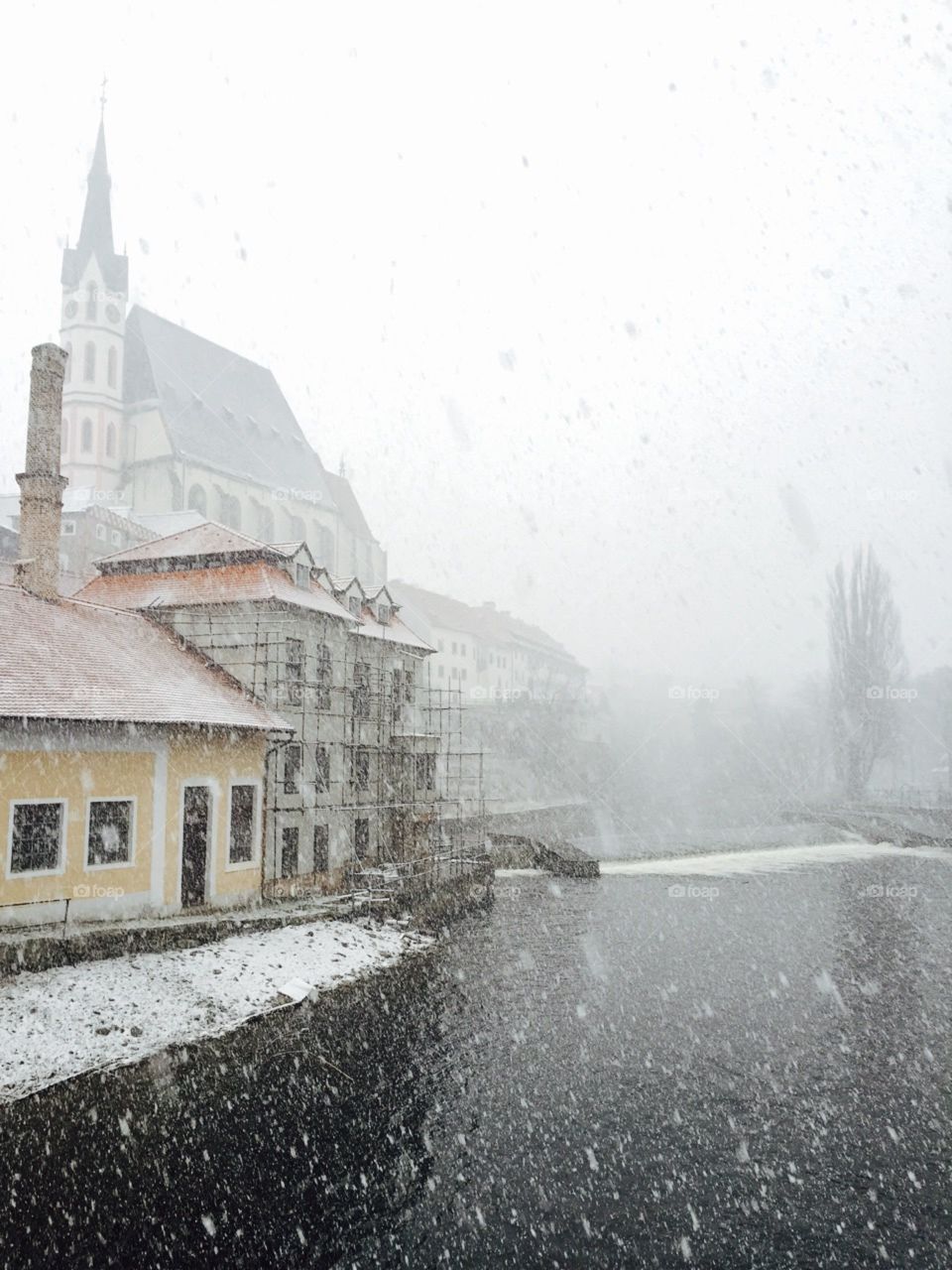 No Person, Architecture, Building, Winter, Street